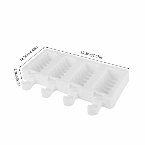 Silicone Geometric Cakesicle Mould Popsicle Lolly Frozen Dessert Maker Cake Mold - Fresh Stock Dated October 2025