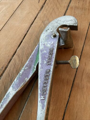 Vintage BICYCLE RESEARCH Rim Straightening Tool / Tire Seating - Fresh Stock Dated October 2025