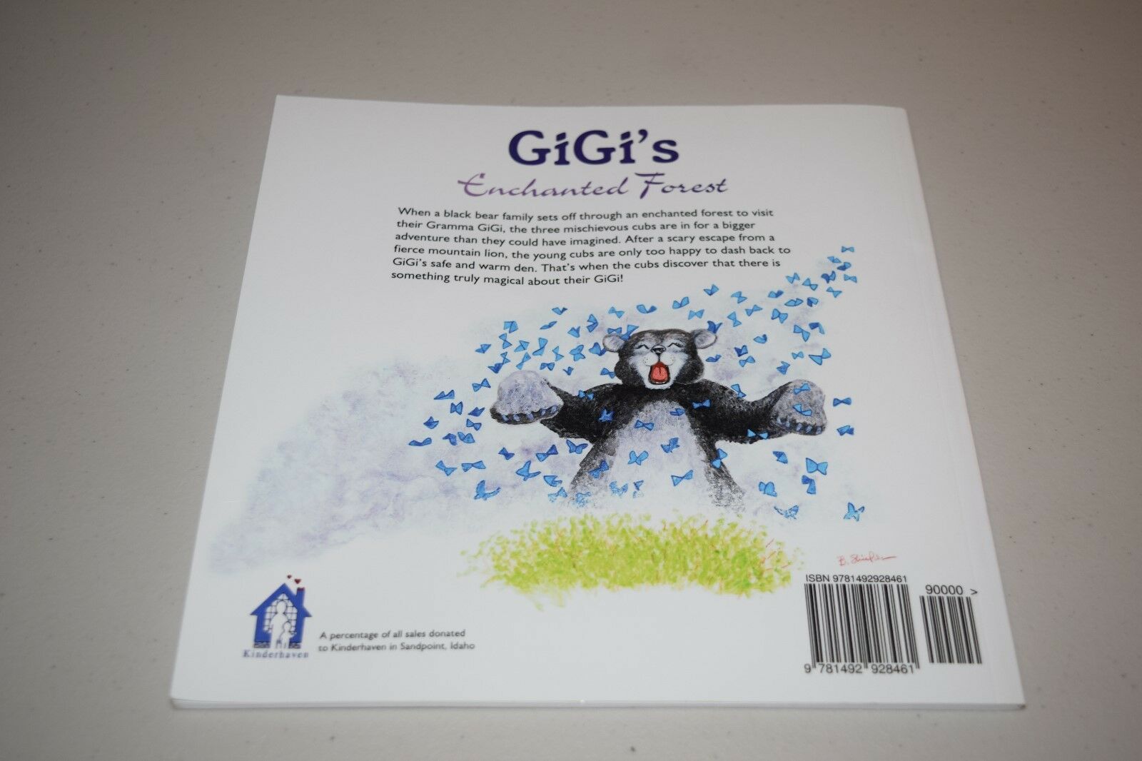Gigi's Enchanted Forest by Patti Clemons Merritt Shields SIGNED BY AUTHORS Bears - Fresh Stock Dated October 2025