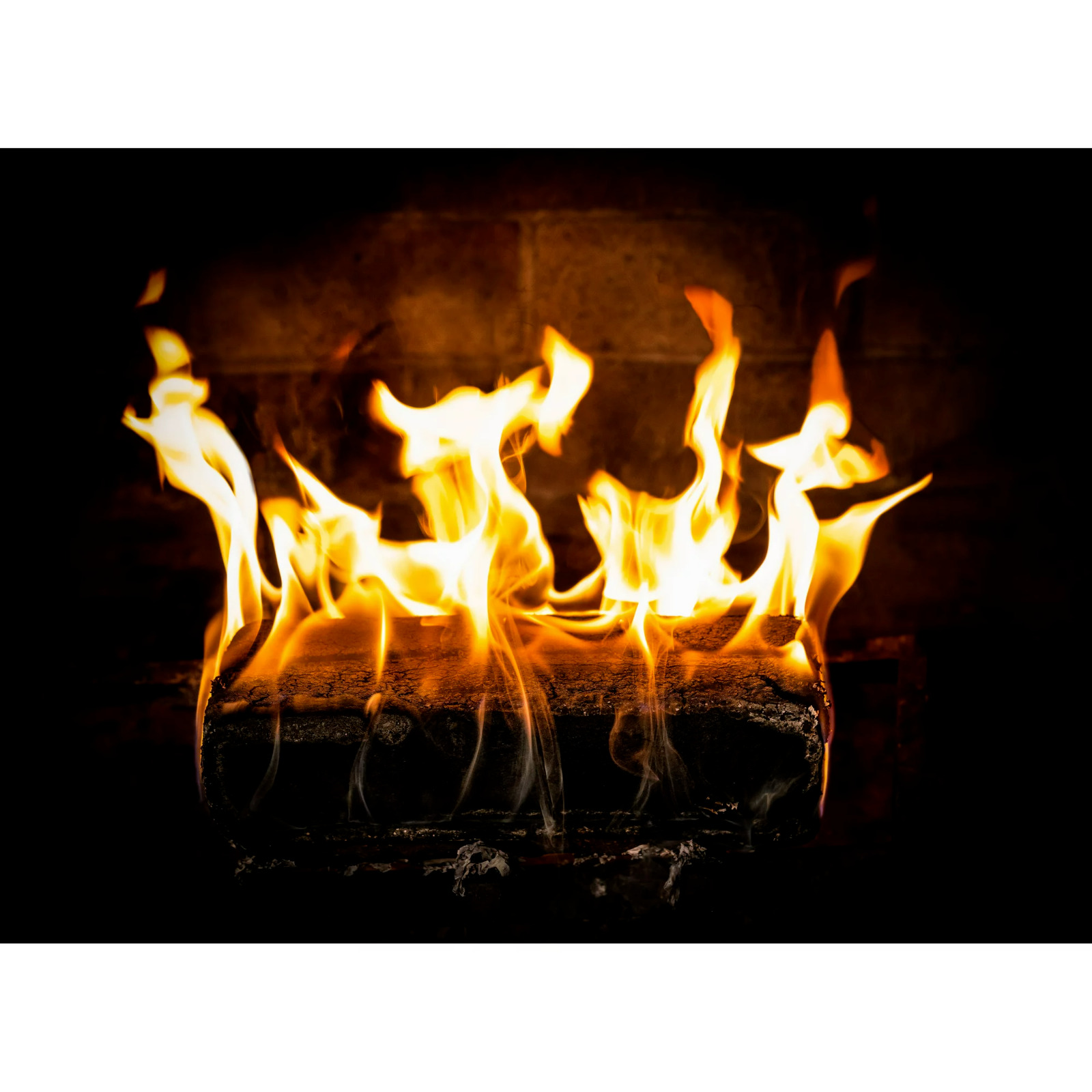 Duraflame Fire Logs 6 Pack - 4.5lb Bright Burning 3 Hour Burn Time Fast Lighting - Fresh Stock Dated October 2025