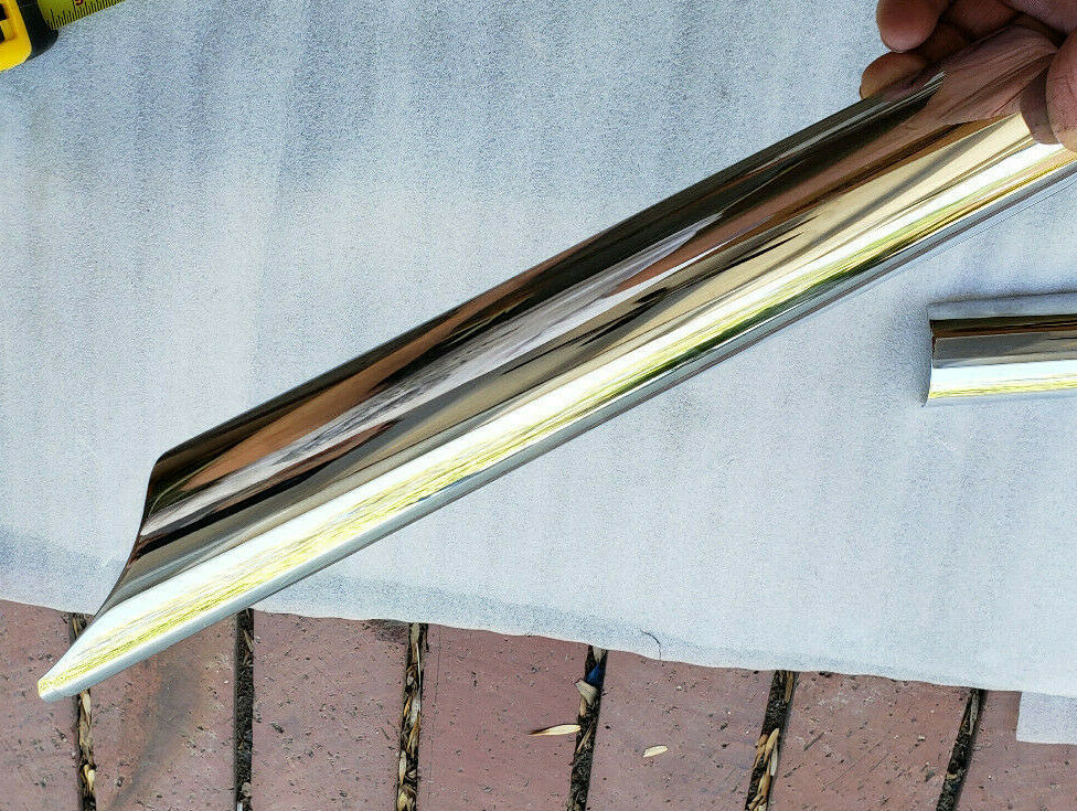 Harley Touring Lower Right Side Pipe Heat Shield front section - Fresh Stock Dated October 2025