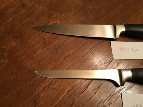 Vtg ZWILLING HENCKELS Boning Fillet Knife 31086-140 & Utility 31070-160 Germany - Fresh Stock Dated October 2025