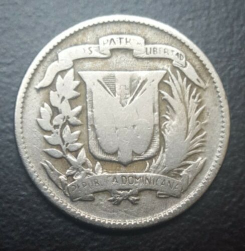 1951 Dominican Republic 5 Centavos Coin KM #18 - Fresh Stock Dated October 2025