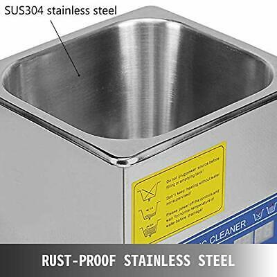 VEVOR Ultrasonic Cleaner 2L Ultrasonic Parts Cleaner Professional Stainless S... - Fresh Stock Dated October 2025