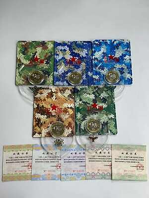 China Medals Set (5 pcs, complete set) - Chinese Army - Fresh Stock Dated October 2025