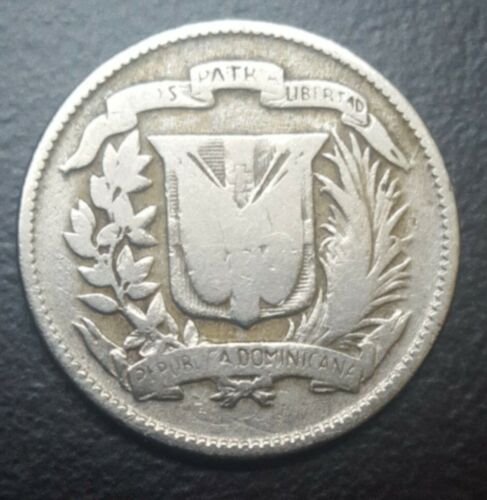 1951 Dominican Republic 5 Centavos Coin KM #18 - Fresh Stock Dated October 2025
