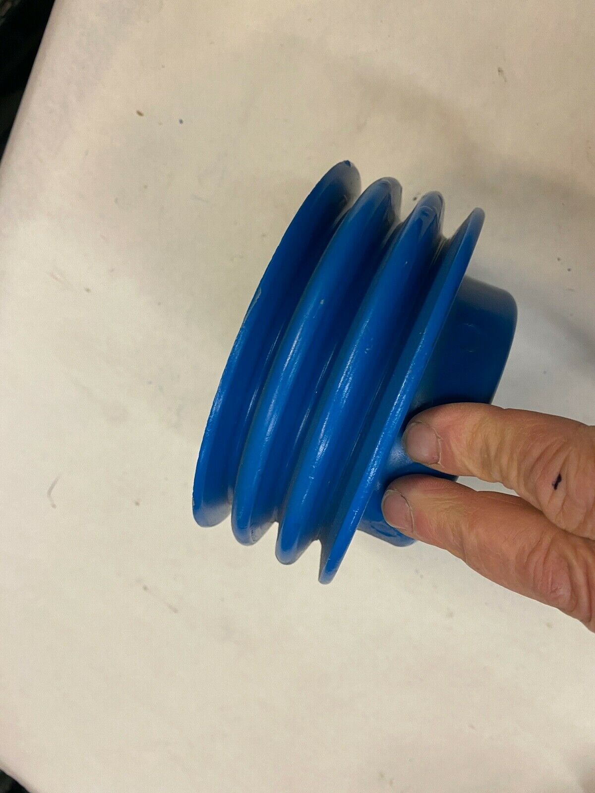 Crusader water Pump Pulley 10251200 3 V belt 5 1/2 dia 2 3/4 H Used / Good Condi - Fresh Stock Dated October 2025