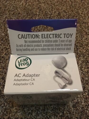 LeapFrog 9V AC Adapter Works With LeapPad Leapster Explorer Leapster New In Box - Fresh Stock Dated October 2025