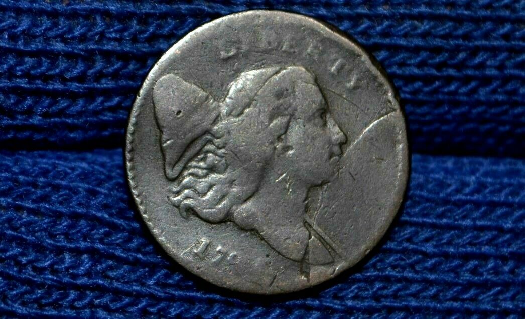 1794 HALF CENT ** C5** Small Edge Letters ** NICE BROWN ** VF Details ** R4 - Fresh Stock Dated October 2025