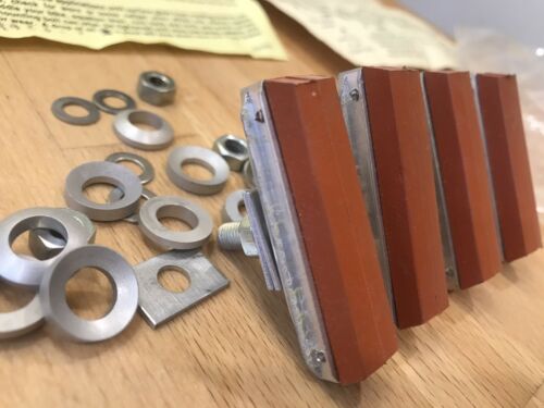 NOS 4 BMX SCOTT MATHAUSER SUPERBRAKE Threaded Post Finned Brake Pads w/extrasMG5 - Fresh Stock Dated October 2025
