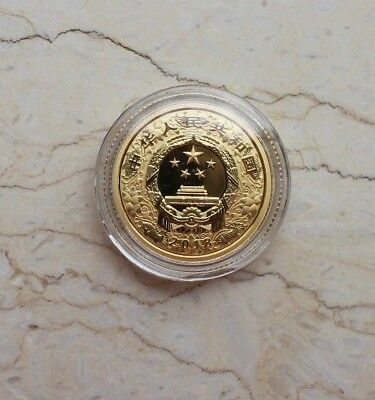 China 2018 Dog No Colorized Gold and Silver Coins Set - Fresh Stock Dated October 2025