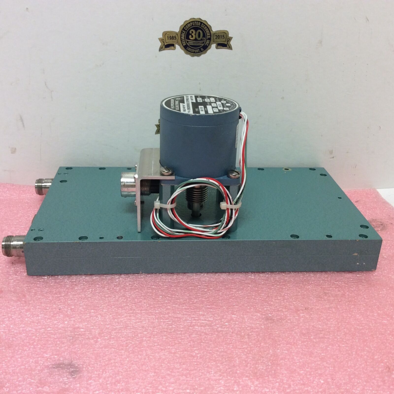 Narda Coaxial Phase Shifter model 27223 1.0 - 5.0 GHz Lockheed Martin Microwave - Fresh Stock Dated October 2025