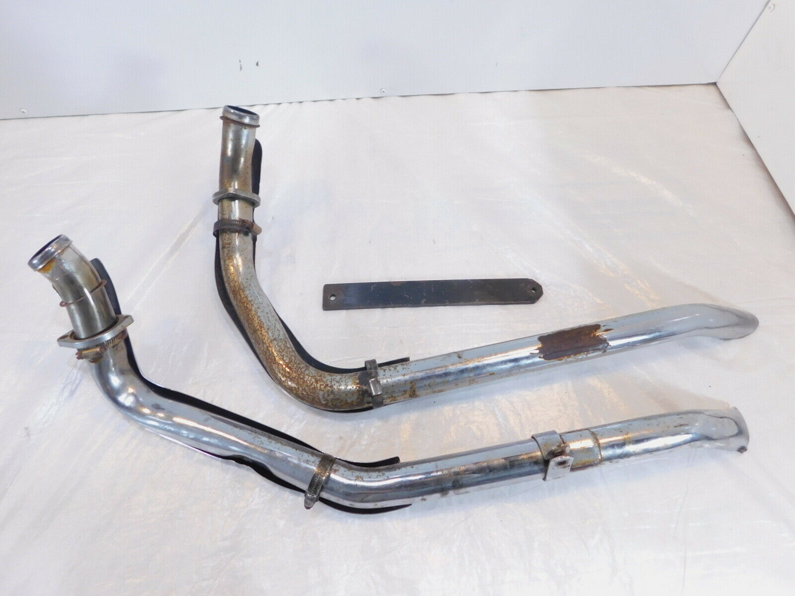 1986-2003 Harley Davidson Sportster 883 & 1200 Exhaust Header Drag Pipe System - Fresh Stock Dated October 2025