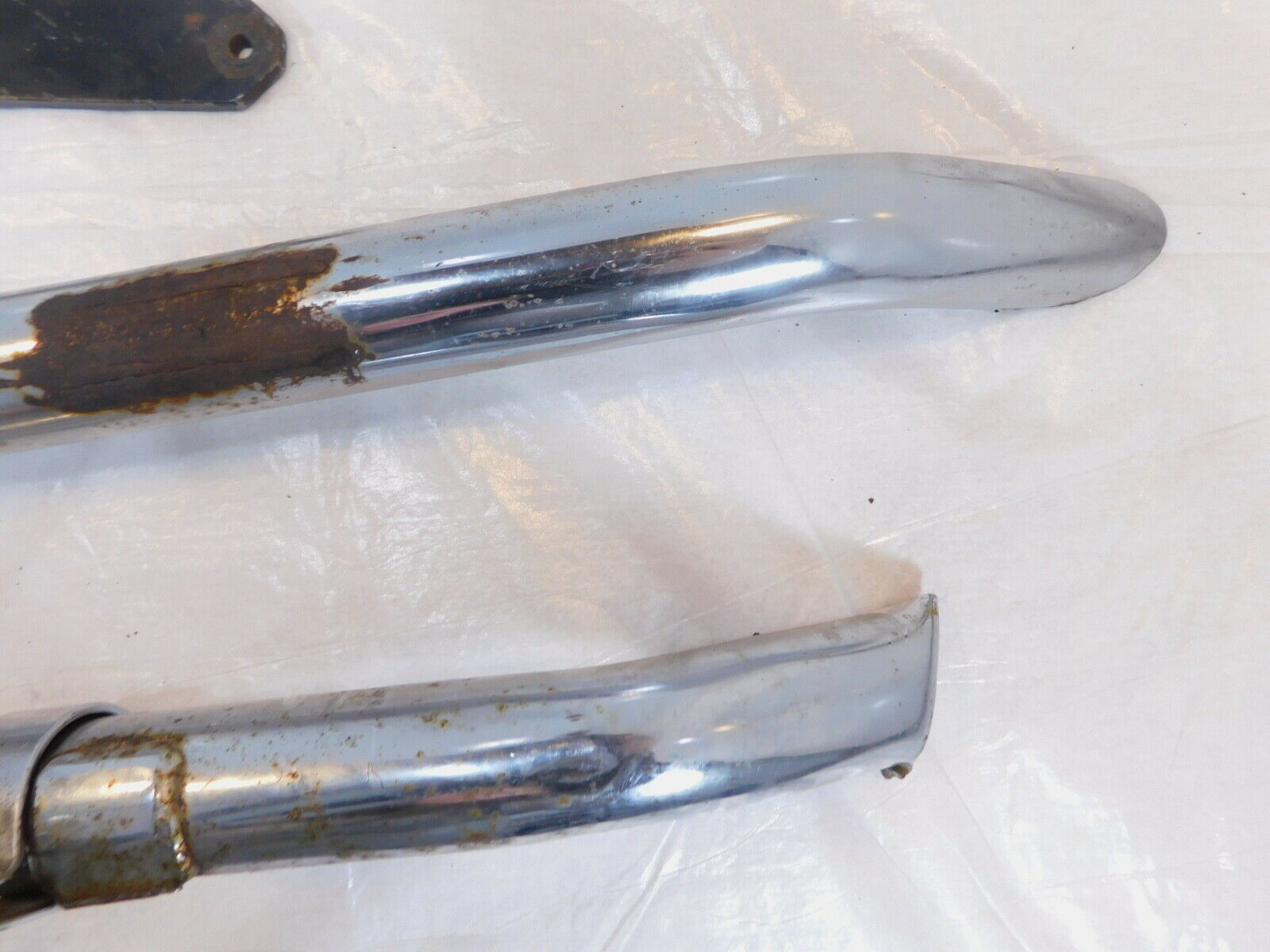 1986-2003 Harley Davidson Sportster 883 & 1200 Exhaust Header Drag Pipe System - Fresh Stock Dated October 2025