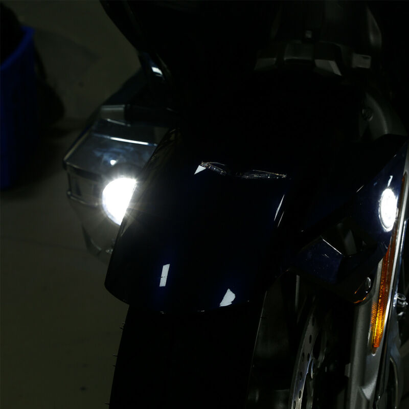 LED Fog Lights Attachment Kit Fit For Honda Goldwing 1800 GL1800 2018-2021 - Fresh Stock Dated October 2025