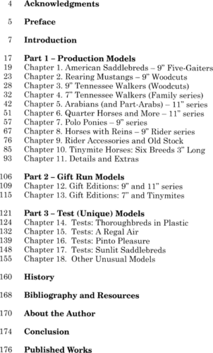 Hartland Toy Horses Collector ID Guide 2000 Up Saddlebreds, Quarter, Walkers Etc - Fresh Stock Dated October 2025