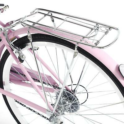 Pink Women's Comfort Bike 26-Inch Wheels 7 Speed Girls Bicycle - Fresh Stock Dated October 2025