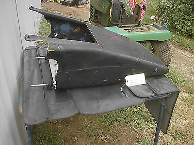 Lotus 1969 Formula ford fiberglass nose with aluminum pan and mounting studs. - Fresh Stock Dated October 2025