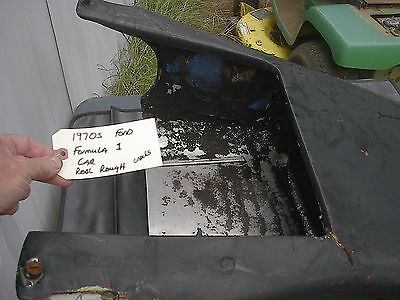 Lotus 1969 Formula ford fiberglass nose with aluminum pan and mounting studs. - Fresh Stock Dated October 2025