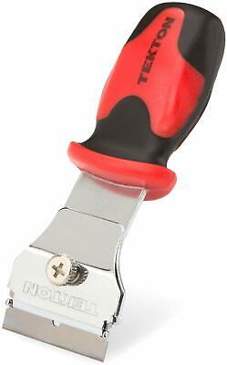 Tekton Razor Scrapers Paint Putty Adhesives Labels Remover Utility Knife 2 Pack - Fresh Stock Dated October 2025