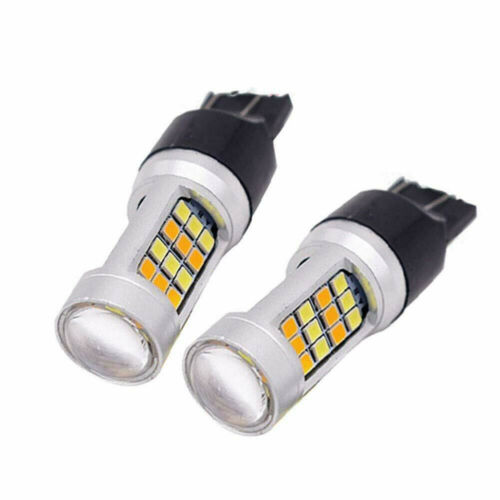 2x White Amber Switchback 42 LED Turn Signal Light Bulb For 2002-14 Honda ST1300 - Fresh Stock Dated October 2025