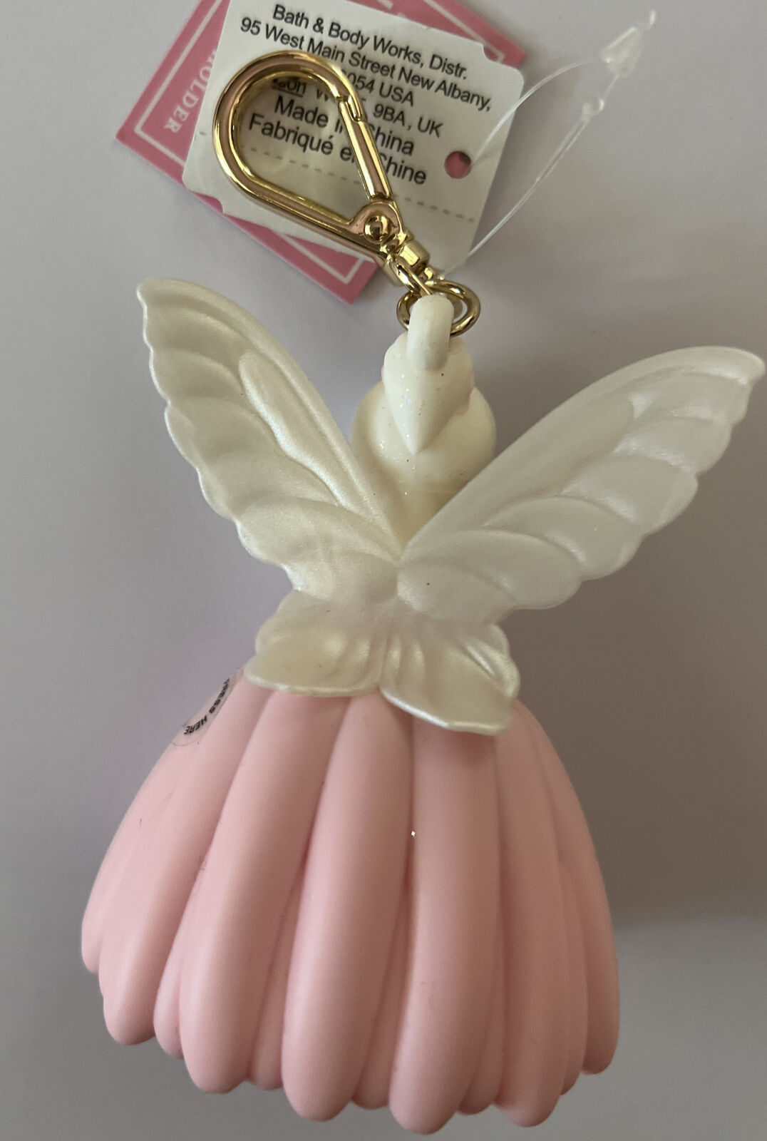 bath and body works pink fairy hand sanitizer holder - Fresh Stock Dated October 2025
