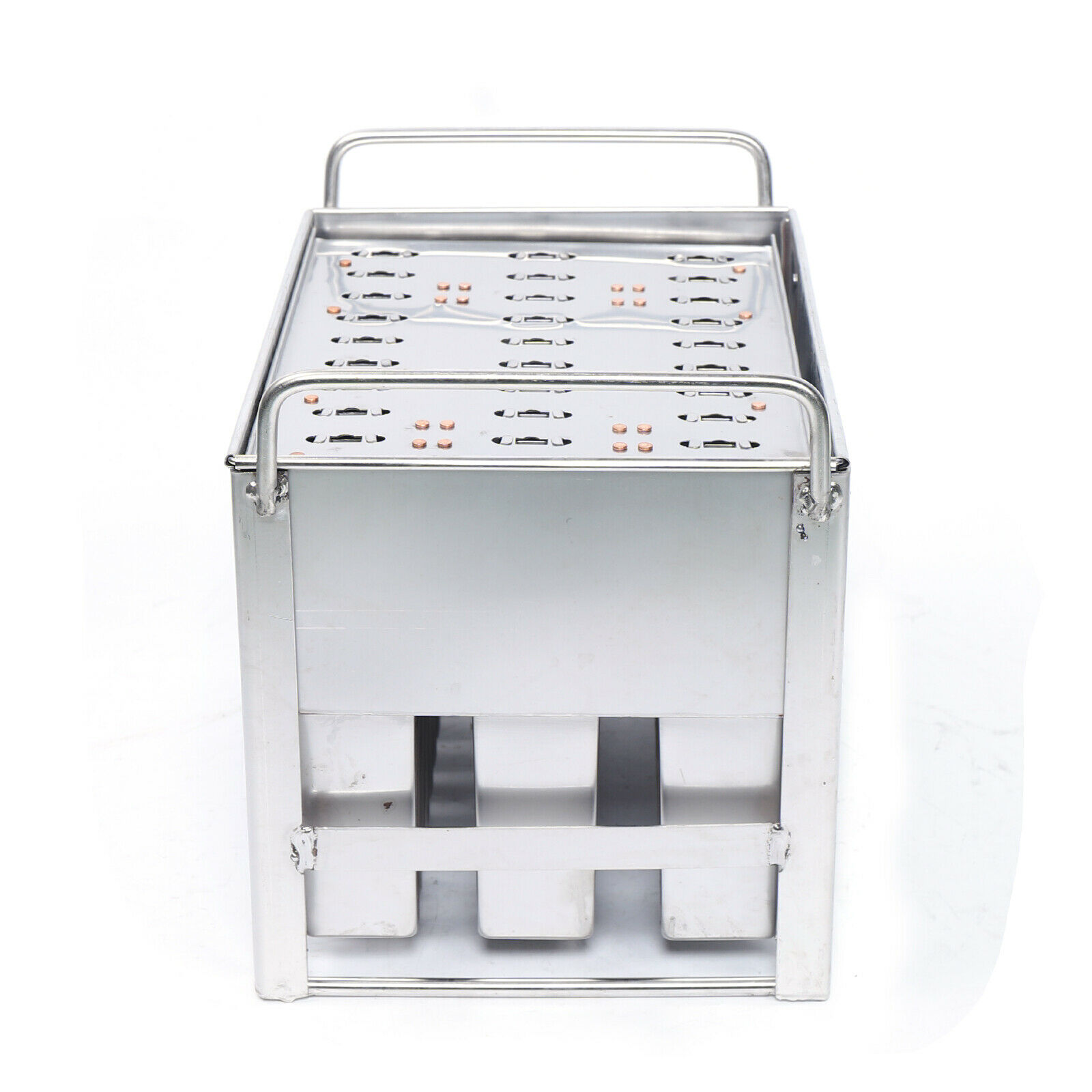 30pcs Stainless Steel Ice Cream Mold Reusable Candy Juice Popsicle Maker Mould - Fresh Stock Dated October 2025