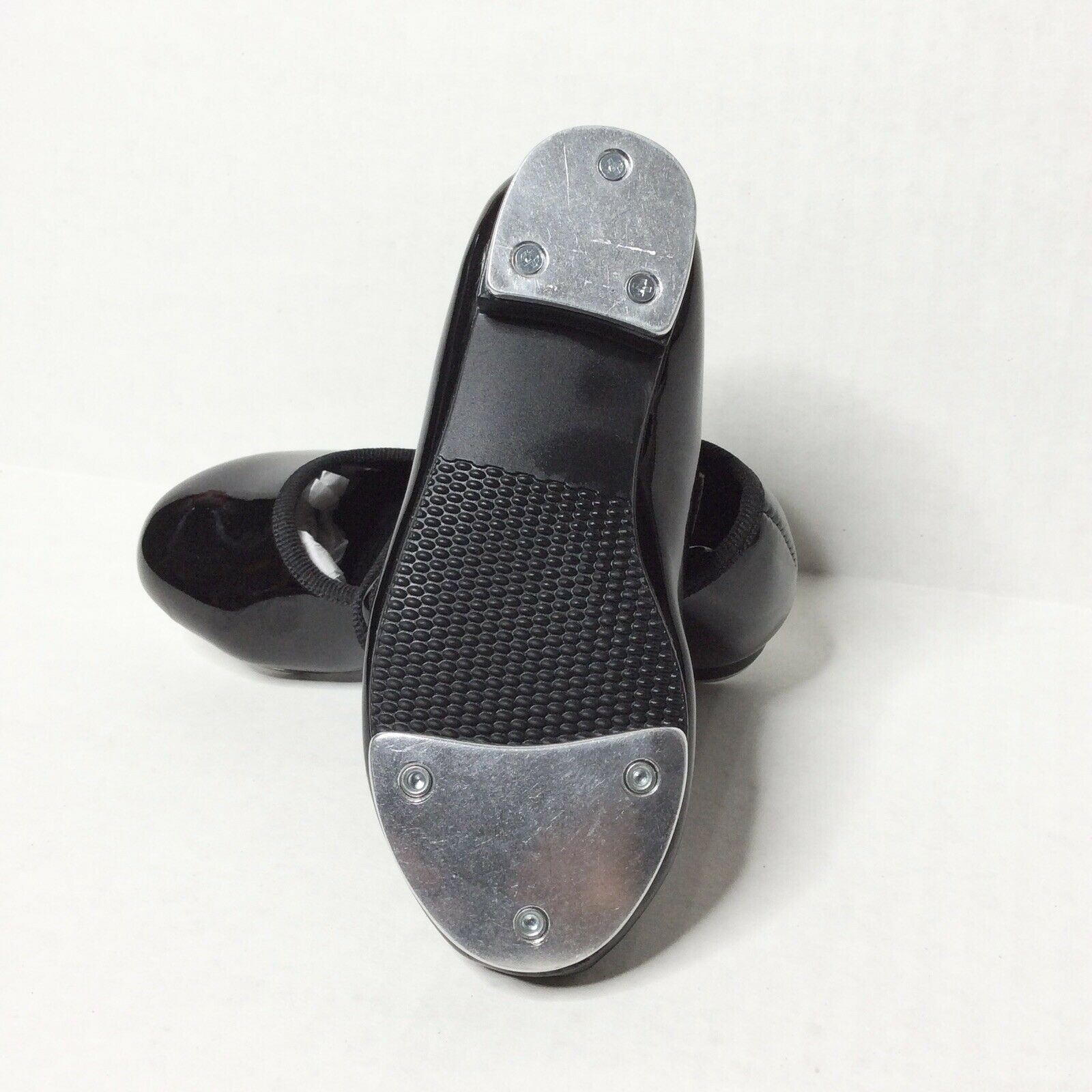 Mary Jane Girls Size 6.5 Black Patent Tap Shoes - Fresh Stock Dated October 2025