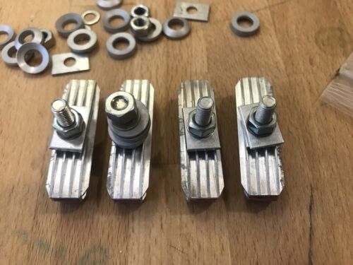 NOS 4 BMX SCOTT MATHAUSER SUPERBRAKE Threaded Post Finned Brake Pads w/extrasMG5 - Fresh Stock Dated October 2025