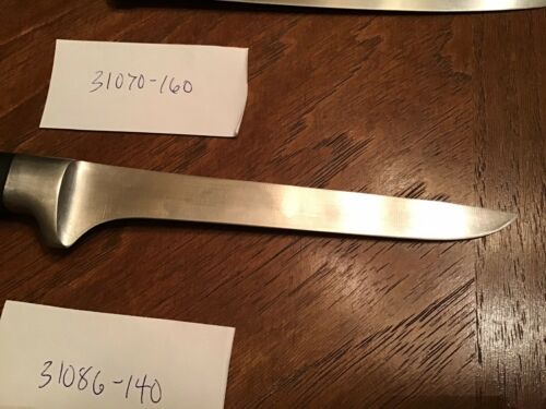 Vtg ZWILLING HENCKELS Boning Fillet Knife 31086-140 & Utility 31070-160 Germany - Fresh Stock Dated October 2025