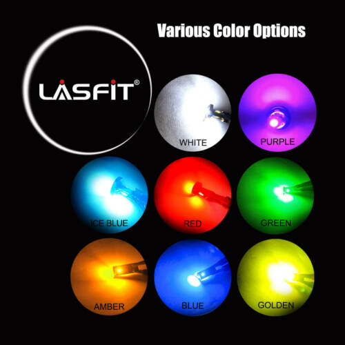 2x LED Parking Light Bulbs T10 192 168 2825 Super Bright Cool White 6000K Canbus - Fresh Stock Dated October 2025