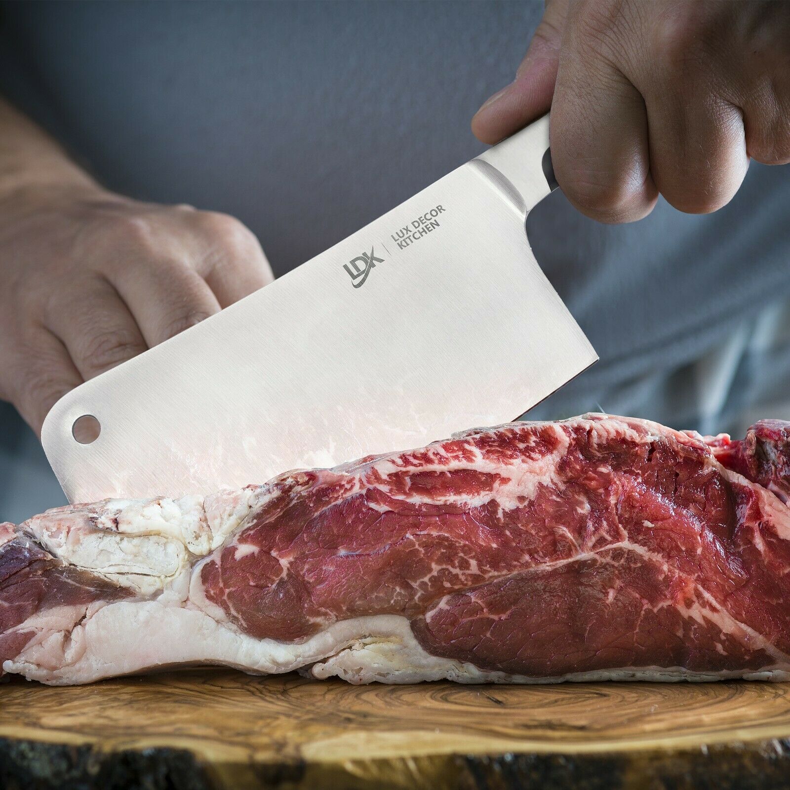 Butcher Knife Stainless Steel  Meat Cleaver 7