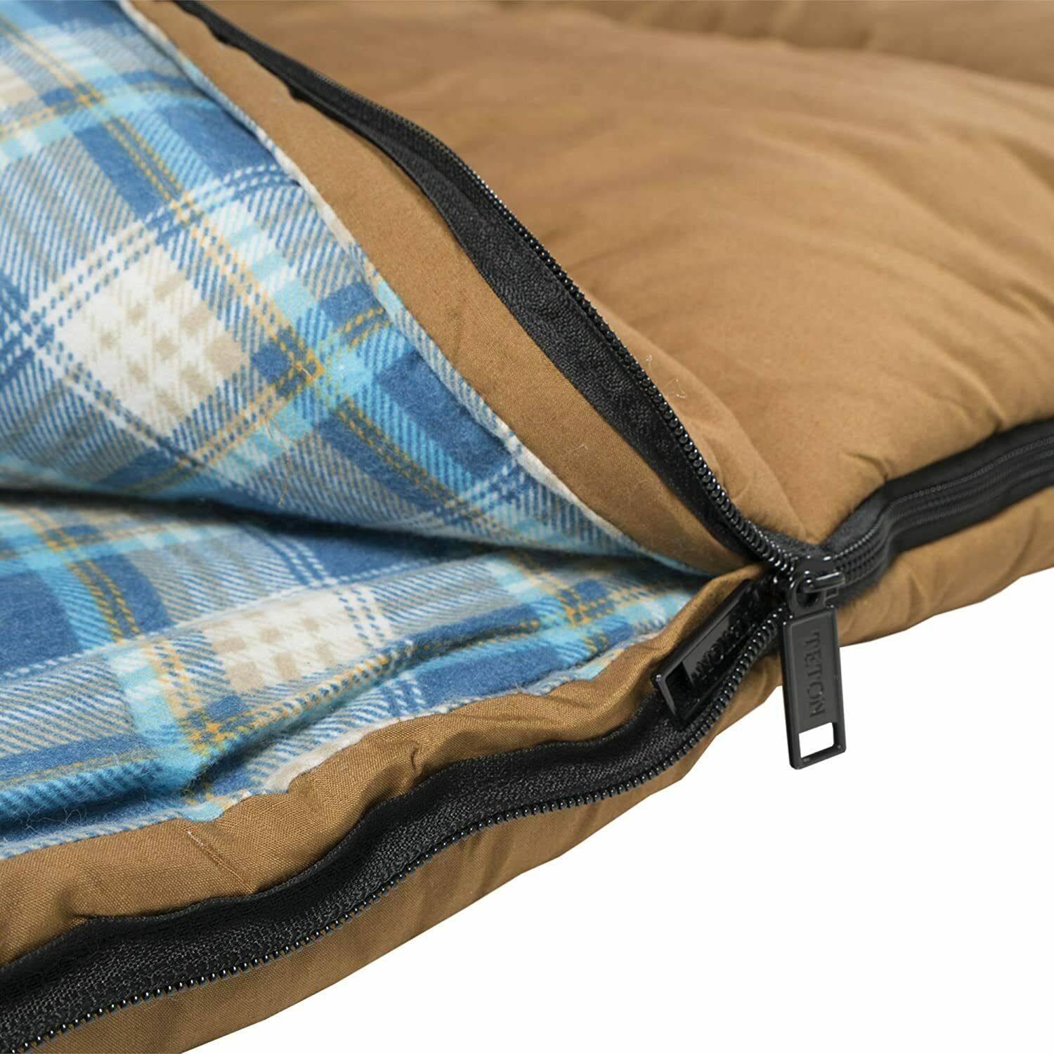 TETON Sports Evergreen Canvas Sleeping Bag; Warm and Comfortable Sleeping Bag - Fresh Stock Dated October 2025