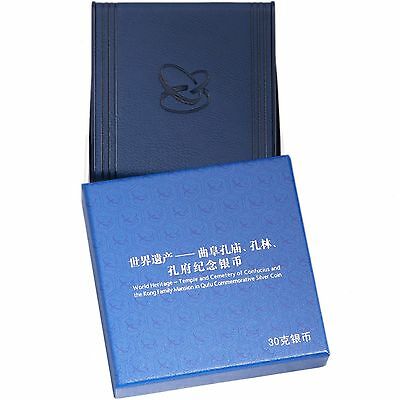 China 2017 30g Silver Coin - World Heritage - Temple and Cemetery of Confucius - Fresh Stock Dated October 2025