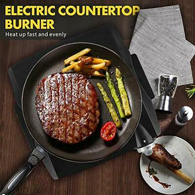 1100W Portable Electric Coil Hot Plate Single Burner for Cooking, Countertop - Fresh Stock Dated October 2025