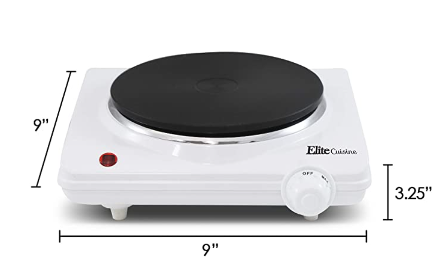 Estufas Electricas Estufa Electrica Portatil Hornilla Cocina 1000W - Fresh Stock Dated October 2025