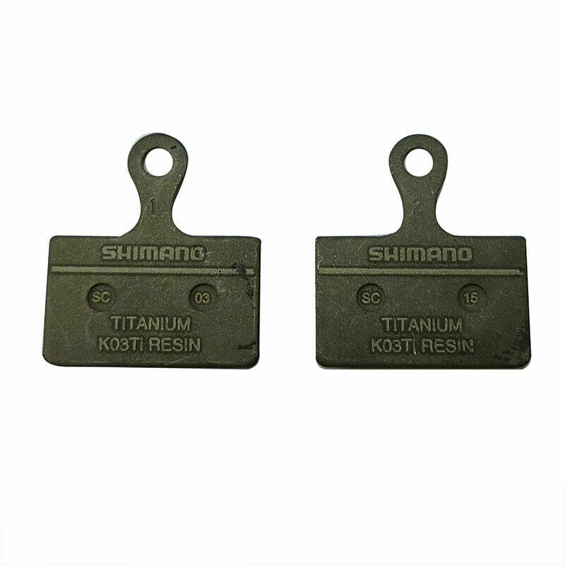 SHIMANO G03S A01S J02A J03A J04C Disc Brake Pads Resin Metal Cooling Fins XTR XT - Fresh Stock Dated October 2025