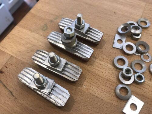 NOS 4 BMX SCOTT MATHAUSER SUPERBRAKE Threaded Post Finned Brake Pads w/extrasMG5 - Fresh Stock Dated October 2025