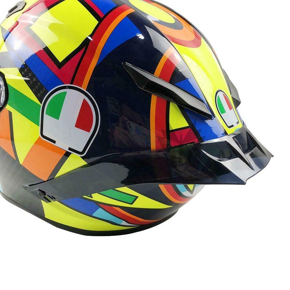 Motorcycle Helmet Rear Spoiler Fits For AGV PISTA GRP GP CORSA-R Accessories - Fresh Stock Dated October 2025
