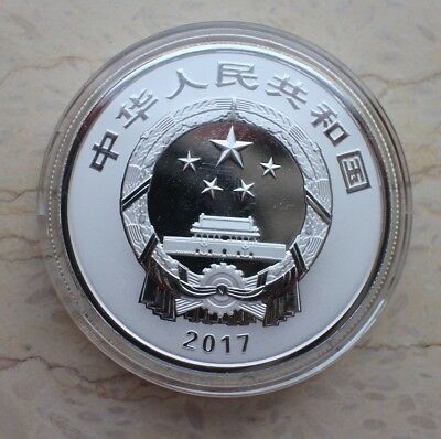China 2017 One Set of 4 Pieces of 30g Silver Coins - Chinese Auspicious Culture - Fresh Stock Dated October 2025