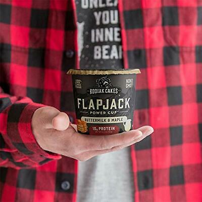 Kodiak Cakes Pancake On the Go, Buttermilk and Maple, 2.15 Ounce (Pack of 12) - Fresh Stock Dated October 2025