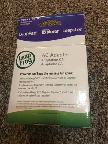 LeapFrog 9V AC Adapter Works With LeapPad Leapster Explorer Leapster New In Box - Fresh Stock Dated October 2025