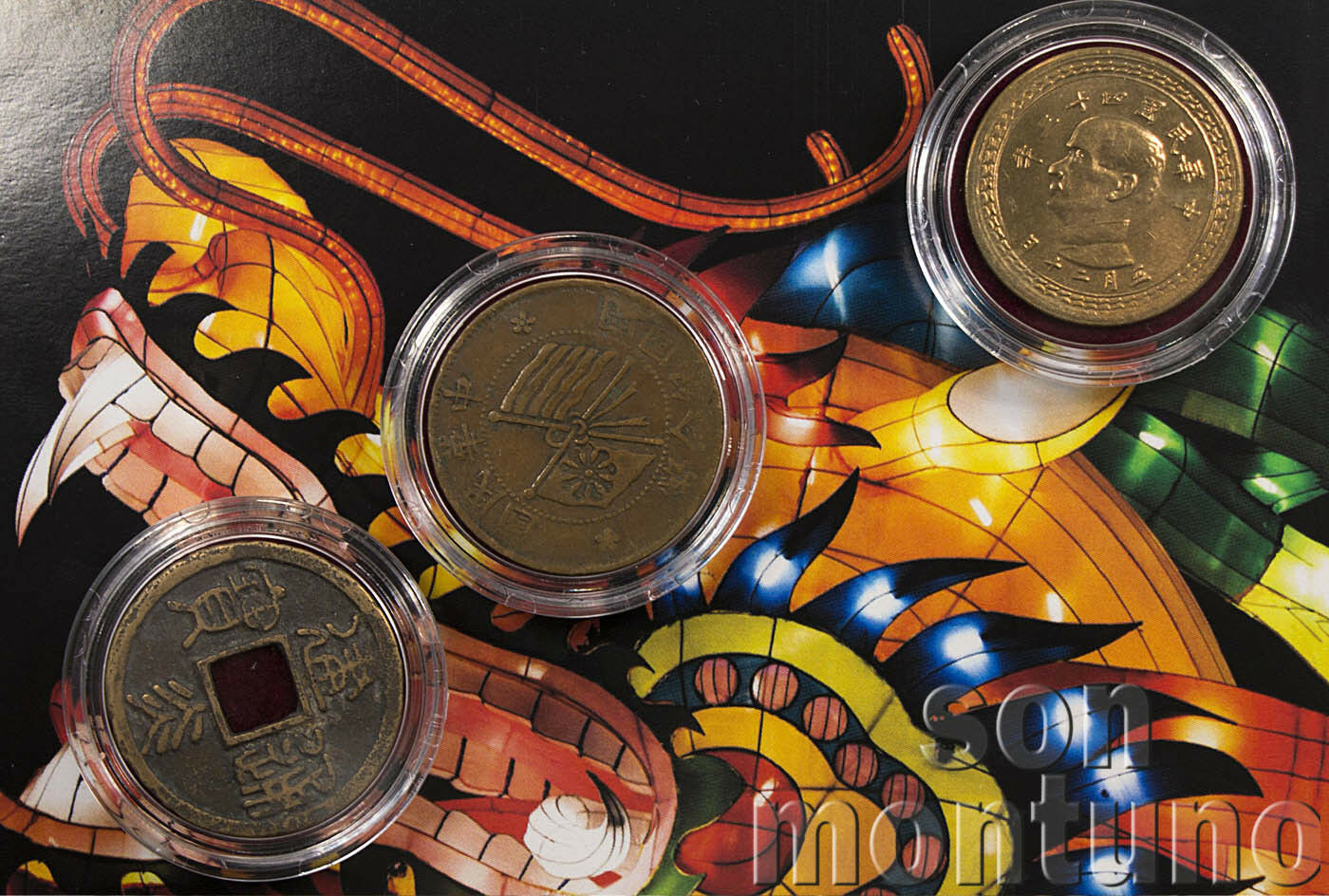CHINA - The Middle Kingdom - Retrospective Set of 12 Coins in Wood Box with COA - Fresh Stock Dated October 2025