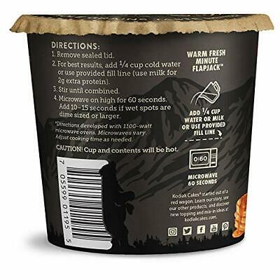 Kodiak Cakes Pancake On the Go, Buttermilk and Maple, 2.15 Ounce (Pack of 12) - Fresh Stock Dated October 2025