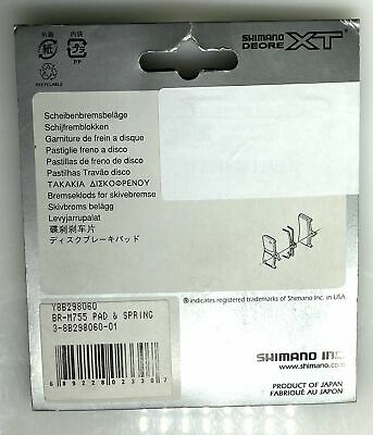 Shimano Deore XT BR- M755 DH Bike Disc Metallic Disk Brake Pads New - Fresh Stock Dated October 2025