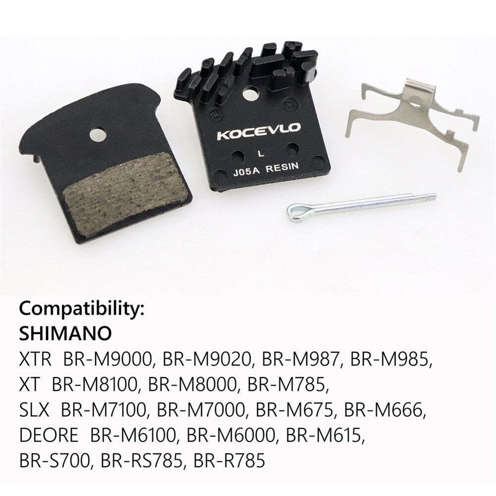 Bicycle Resin Cooling Pad Brake Pad Oil Disc Brake Pad For XT/SLX/XTR Bike New - Fresh Stock Dated October 2025