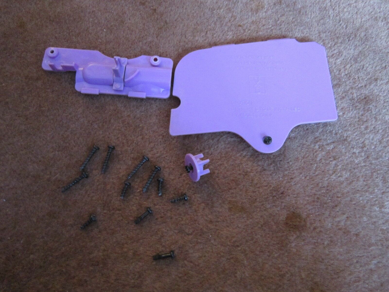 LEAPFROG LEAPPAD Replacement Part Purple Battery Back/Pen Cover for 30003 - Fresh Stock Dated October 2025