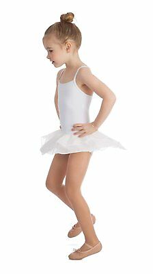 Elowel Kids Girls Basic Skirted Camisole Leotard (Size 2-14 Years) Multiple... - Fresh Stock Dated October 2025
