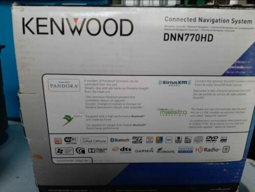Kenwood eXcelon DNN770HD Car Stereo New - Fresh Stock Dated October 2025