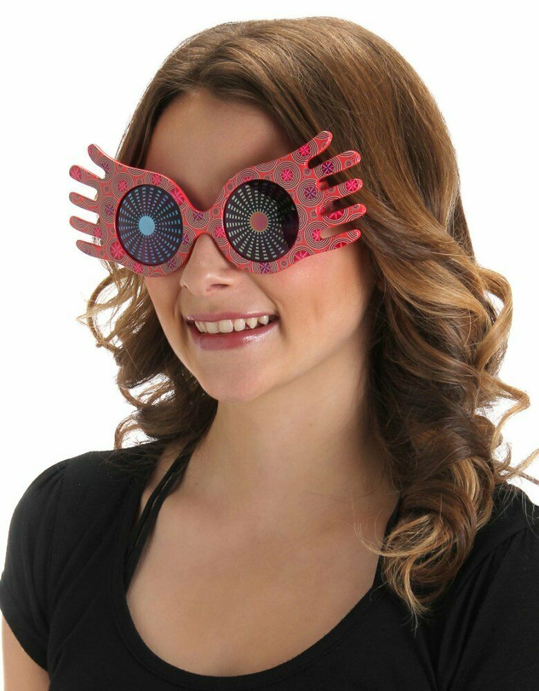 Harry Potter Luna Lovegood Spectrespecs Costume Glasses Spectra Adult Child Kids - Fresh Stock Dated October 2025